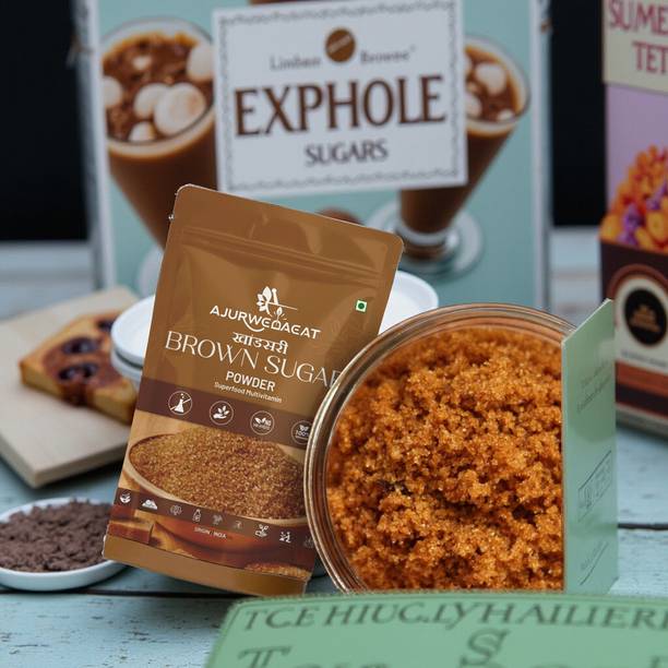 AJURWEDAEAT Brown Sugar | Sugar | 100% Pure And Organic Natural And Plant Base | S-119 Sugar