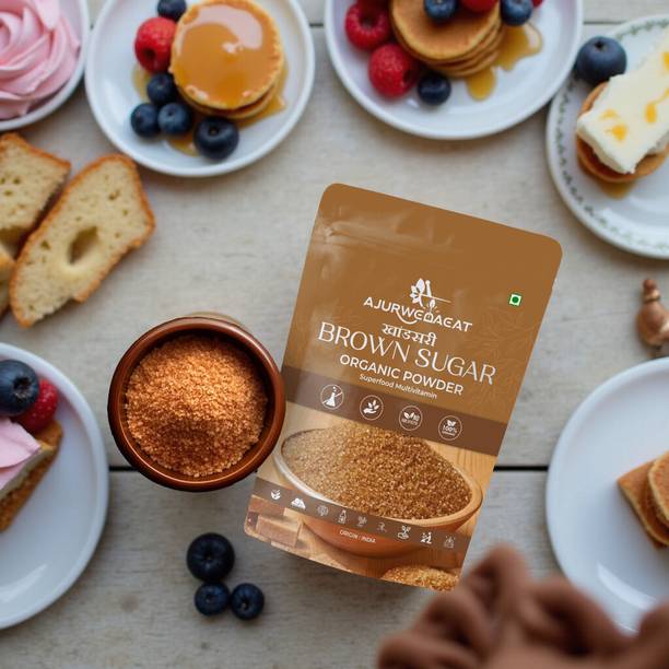 AJURWEDAEAT Brown Sugar – Pure And Natural & Organic | Chemical-Free Sweetener | BS - 91 Sugar
