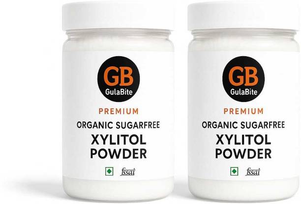 GULABITE Natural Xylitol Powder – 100% Plant-Based Sugar | Low-Calorie Sweetner | Sugar