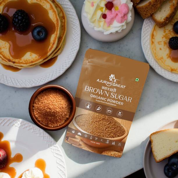 AJURWEDAEAT Brown Sugar – Pure And Natural & Organic | Chemical-Free Sweetener | BS - 74 Sugar