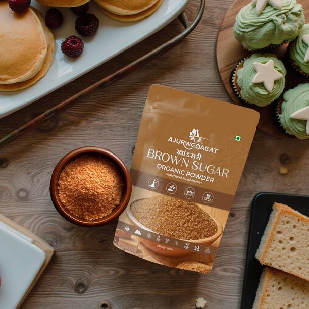 AJURWEDAEAT Brown Sugar – Pure And Natural & Organic | Chemical-Free Sweetener | S-254 Sugar
