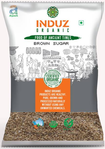 INDUZ ORGANICS Brown Sugar 1 Kg Sugar