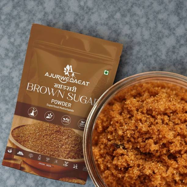 AJURWEDAEAT Brown Sugar | Sugar | 100% Pure And Organic Natural And Plant Base | S-113 Sugar