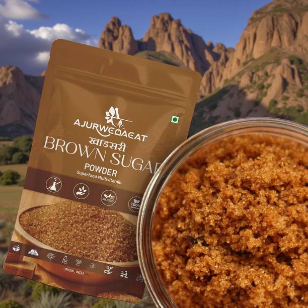 AJURWEDAEAT Brown Sugar | Sugar | 100% Pure And Organic Natural And Plant Base | S-114 Sugar