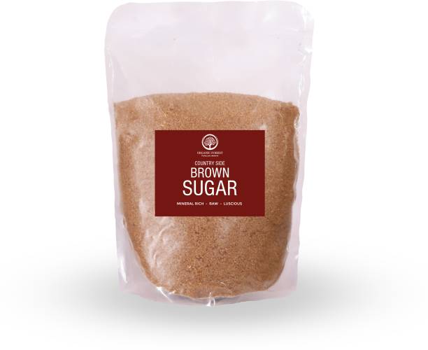 organic forest Country Side Brown Sugar 2Kgs , Mineral Rich , Raw , Luscious Sugar Sugar