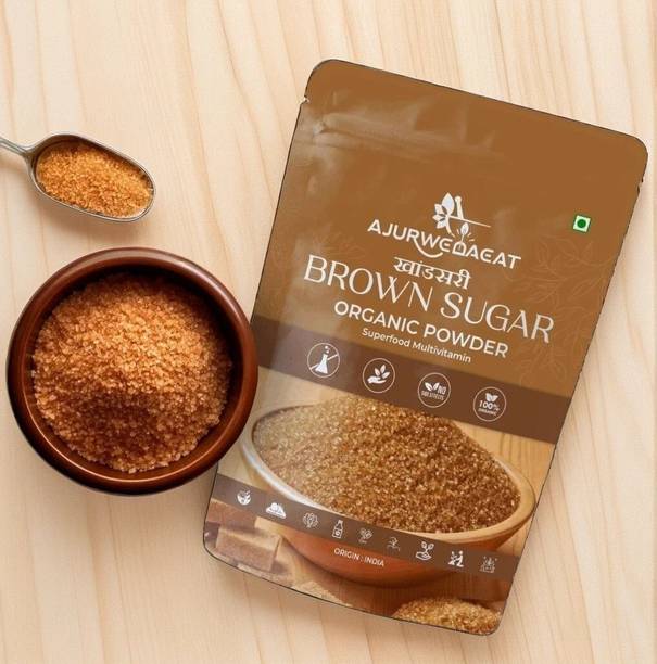 AJURWEDAEAT BROWN SUGAR PURE ORGANIC AND NATURAL Sugar