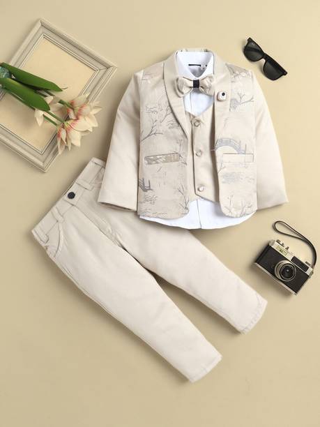 PROVOGUE 3 Piece Woven Boys Suit