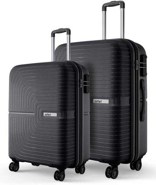 SAFARI Hard Body Set of 2 Luggage 8 Wheels - Eclipse Neo 2 (Small