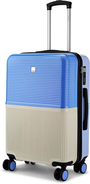 Safari Medium Check-in Suitcase (66 cm) 8 Wheels - MARIS - Blu...