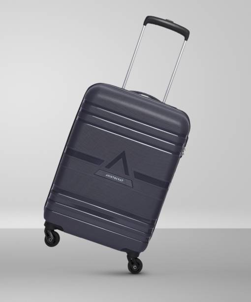 ARISTOCRAT Airstop Cabin Luggage- 53Cm, Periscope, Hardcase, 4 Wheels,7 Year Warranty Cabin Suitcase 4 Wheels - 21 Inch
