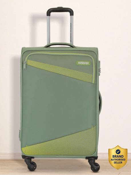 Check-in Suitcase (70.5 cm) 4 Wheels - Combination Lock-Mystic - Green