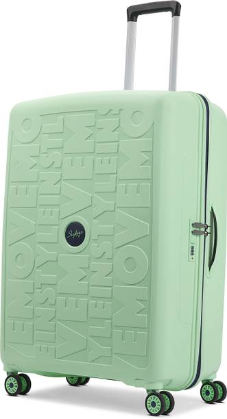 SKYBAGS Large Check-in Suitcase (76 cm) 8 Wheels - Play - Green