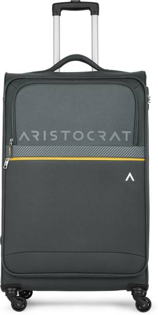 ARISTOCRAT BREZZA 4W STROLLY (E) 79 GREY Check-in Suitcase 4 Wheels - 28 inch