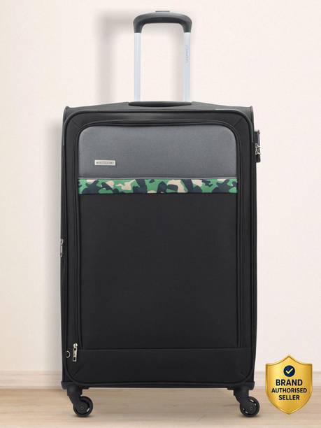 Large Check-in Suitcase (79 cm) 4 Wheels - Commander 4W Strolly (E) 79 Black - Black