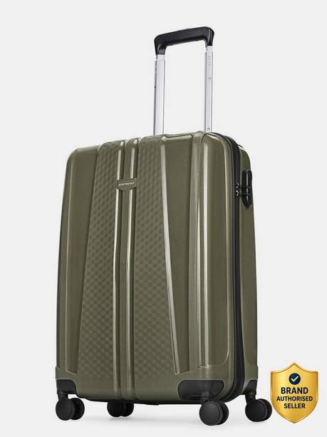 ARISTOCRAT by VIP Small Cabin Suitcase (55 cm) 8 Wheels - Invictus 55 - Hardbody Trolley Bag Ivy Green - Green