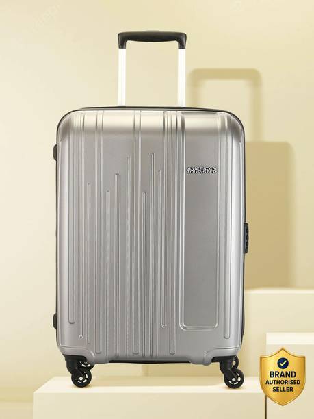 Large Check-in Suitcase (77 cm) 4 Wheels - Combination Lock-Hamilton - Grey