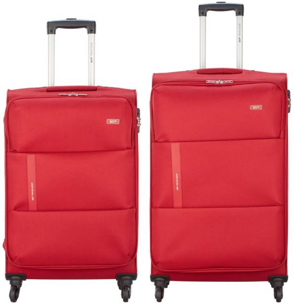 VIP Widget Str 4W 69+79 (E) Red Check-in Suitcase 4 Wheels - 31 Inch