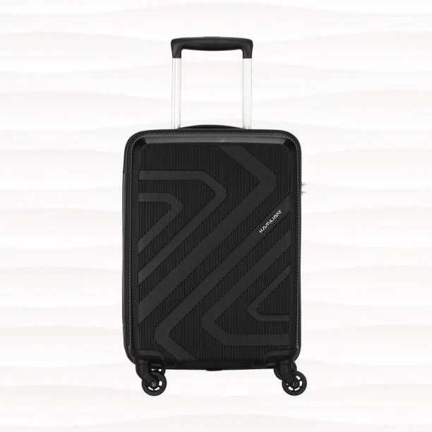 Kamiliant by American Tourister KAM KIZA SP 55CM - BLACK Cabin Suitcase 4 Wheels - 22 inch