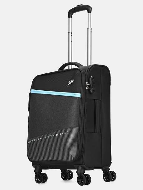 SKYBAGS Small Cabin Suitcase (57 cm) 8 Wheels - Genesis - Black