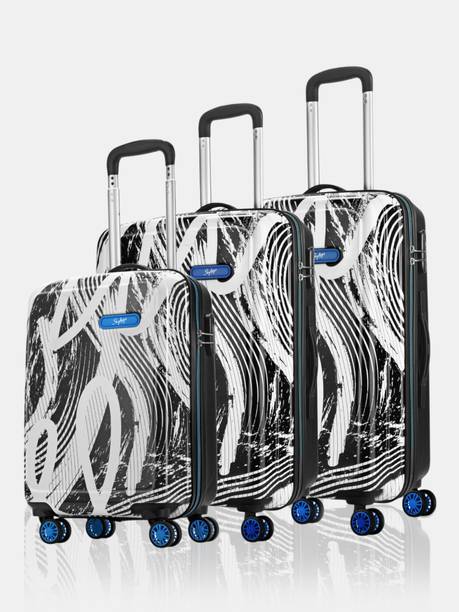 SKYBAGS Hard Body Set of 3 Luggage 8 Wheels - Stroke 3P Set of ...