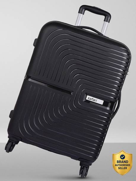 Large Check-in Suitcase (75 cm) 4 Wheels - ECLIPS75 - Black, Silver