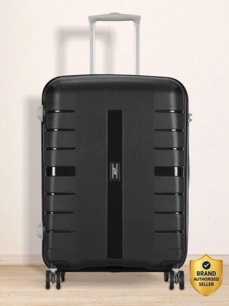 Hard Body Set of 3 Luggage 8 Wheels - Voyager Pro of 3 (Small 55cm | Medium 67cm | Large 79cm) - Trolley Bag - Black