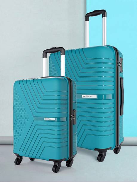 Safari Hard Body Set of 2 Luggage 4 Wheels - Magnum Zeno 2 (Sm...