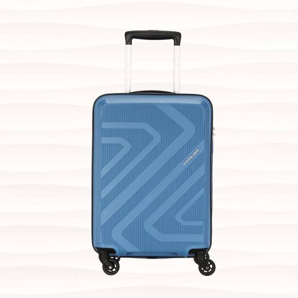 Kamiliant by American Tourister KAM KIZA SP 55CM - ASH BLUE Cabin Suitcase 4 Wheels - 22 inch