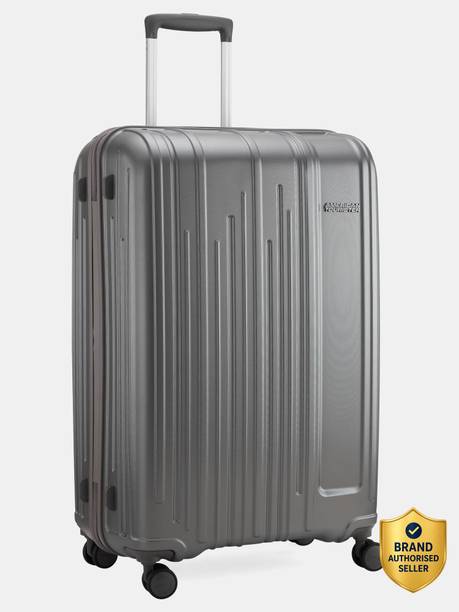 Large Check-in Suitcase (77 cm) 8 Wheels - HAMILTON - Silver