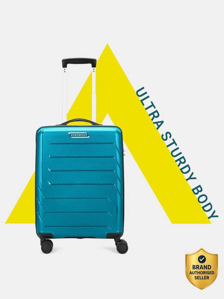 Small Cabin Suitcase (55 cm) 8 Wheels - CHROMA 8W(N) STROLLY CABIN 360 TEAL BLU - Blue