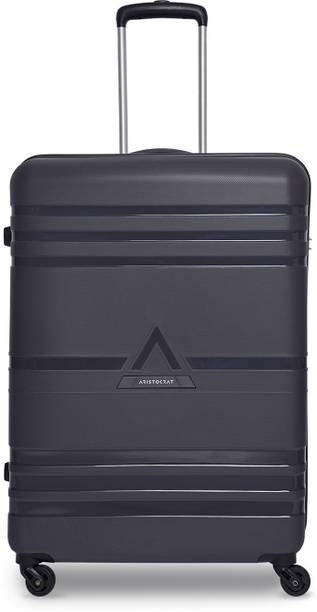 Medium Check-in Suitcase (63 cm) - Airstop Strolly 360 Periscop - Grey