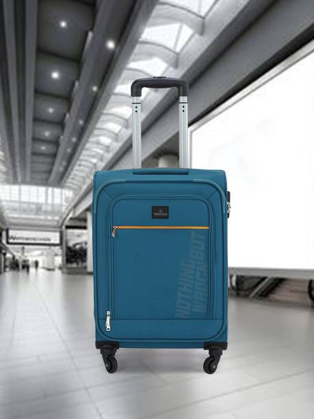 WROGN Small Cabin Suitcase (55 cm) 8 Wheels - Popzy - Teal