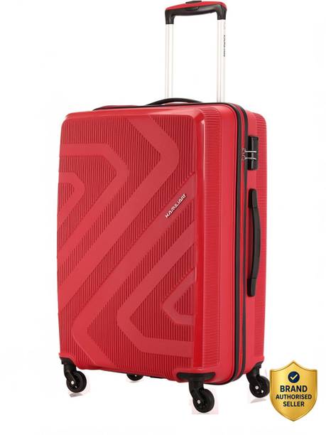 Medium Check-in Suitcase (68 cm) 4 Wheels - Combination Lock-Kiza - Red