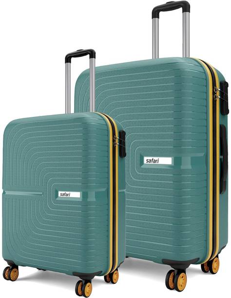 SAFARI Hard Body Set of 2 Luggage 8 Wheels - Eclipse Neo 2 (Small