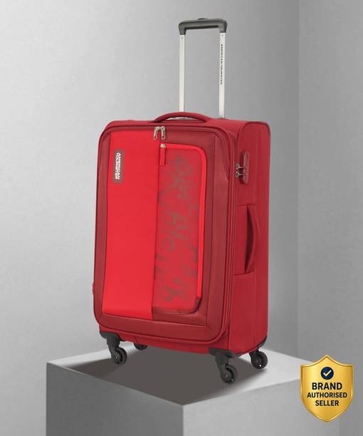 Small Cabin Suitcase (58 cm) 4 Wheels - MONTANA SPINNER 58CM- RED - Red