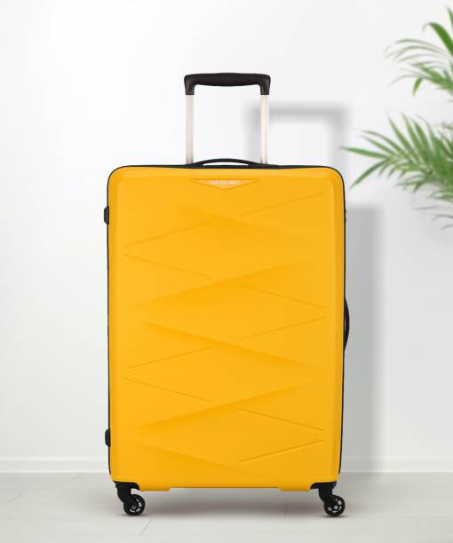 Kamiliant by American Tourister TRIPRISM SPINNER 78CM - SAFFRON YELLOW Check-in Suitcase 4 Wheels - 31 Inch