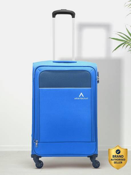 Medium Check-in Suitcase (68 cm) 4 Wheels - Oasis Plus 4W Str Md (E) Blue - Blue