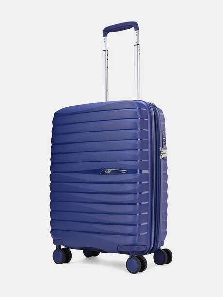 SKYBAGS Small Cabin Suitcase (55 cm) 8 Wheels - FLOAT MAX - Blu...