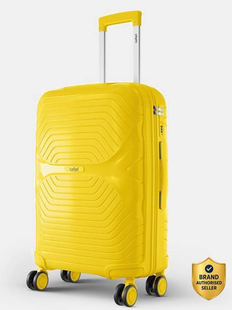 Medium Check-in Suitcase (66 cm) 8 Wheels - Rovera 66 - Yellow
