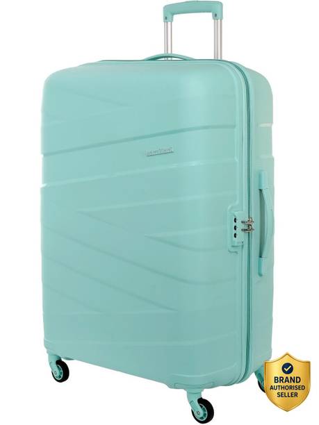 Large Check-in Suitcase (79 cm) 4 Wheels - Combination Lock-Ryker - Blue