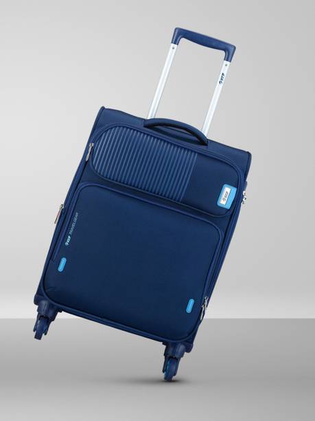 Small Cabin Suitcase (57 cm) 4 Wheels - Zen-Lite 4W Exp Strolly 56 - Blue
