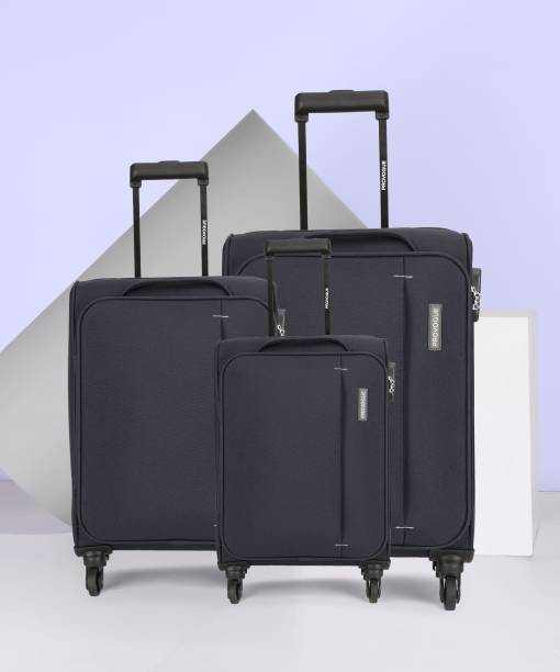 PROVOGUE Edge Combo Set (30inch+ 26inch+22inch) Expandable  Cabin & Check-in Set 4 Wheels - 30 inch