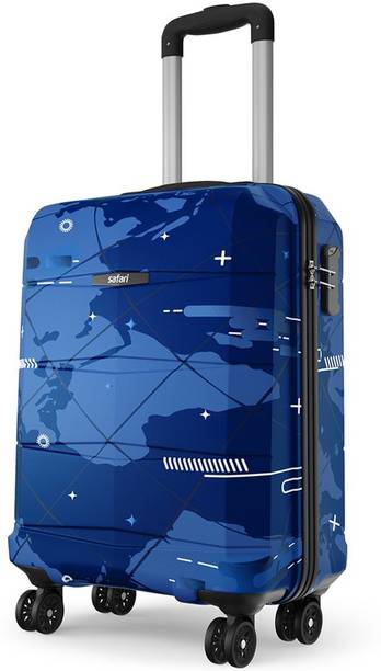 SAFARI Small Cabin Suitcase (55 cm) 4 Wheels - Nightsky Neo 55...