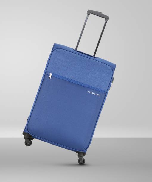 Kamiliant by American Tourister KAM CAMEROON SP67cm-BLUE Expandable  Check-in Suitcase 4 Wheels - 24 inch