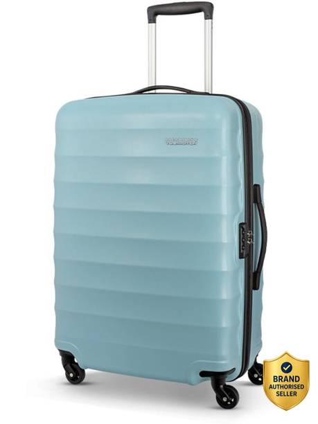 Medium Check-in Suitcase (69 cm) 4 Wheels - Barcelona 69 cm Hardsided Powder Blue Medium Check-In Trolley Bag - Blue