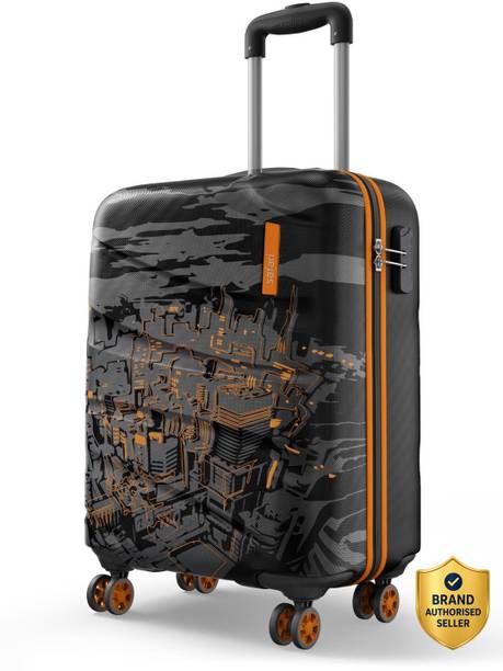 Small Cabin Suitcase (55 cm) 8 Wheels - ARKHAM - Black