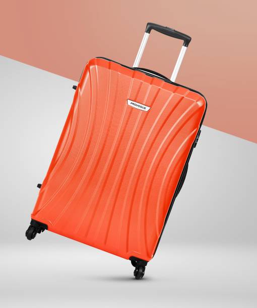 PROVOGUE S01-Scarlet Red Check-in Suitcase 4 Wheels - 24 inch