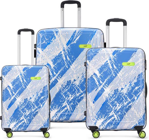 SKYBAGS Hard Body Set of 3 Luggage 8 Wheels - Stroke Neo 3 (Sma...