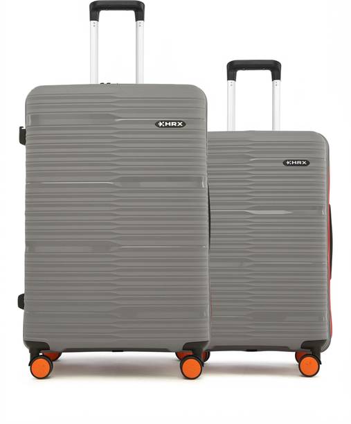 HRX by Hrithik Roshan Hard Body Set of 2 Luggage 8 Wheels - Zanzibar 2 (Small...