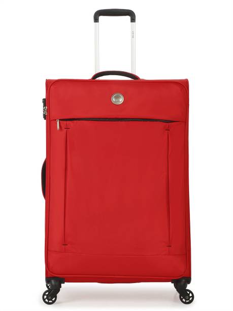 Medium Check-in Suitcase (68 cm) - BANJUL 68 4W TROLLEY CASE - Red